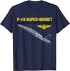 US Naval F18 Super Hornet Multirole Fighter Aircraft TShirt 100 Cotton ONeck Short Sleeve Summer Casual Mens Tshirt