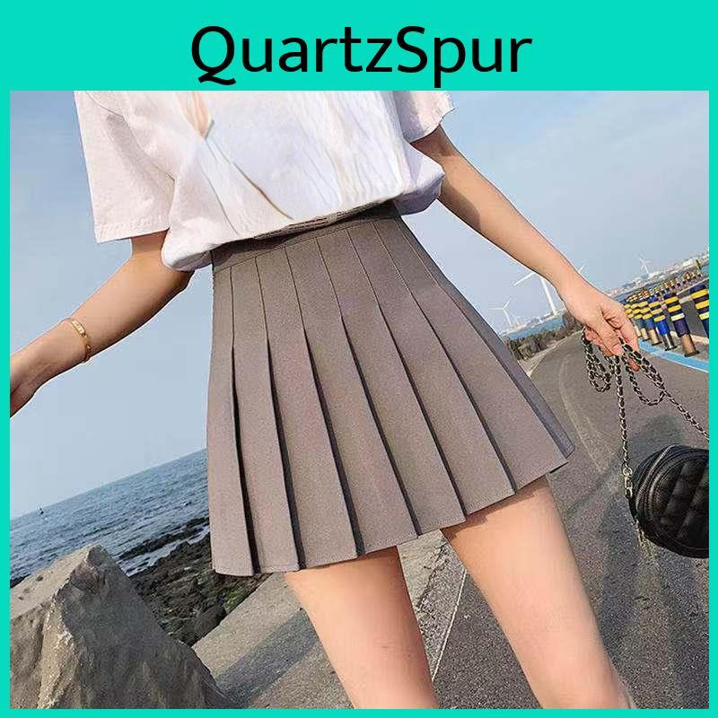 Röcke Sommer Schule Frühling Damen Mädchen Süß Niedlich Schwarz Weiß Rosa High Waist Rock Weiblich Preppy Stil Mini