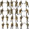 Preiser Scale Soviet Winter Attack Scene Plastic Model Kit GP72540 1/72 (12 Figures, 1941-45) (person)