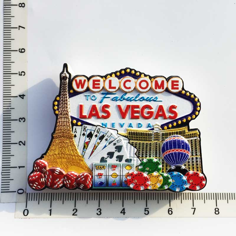 America Tourism Souvenirs Fridge Magnets United States Las Vegas Travelling Fridge Stickers Home Decor Wedding Gifts