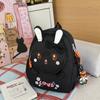 Schoolbag Children's Cute School Rabbit Small Backpack Kindergarten School Bag Girls Boys and Girls Baby Small Class Middle Class Backpack