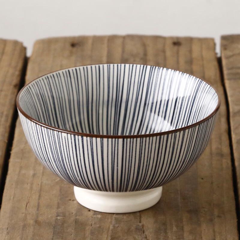 Dairuien Nordic Underglaze Ceramic High-Footed Rice & Porridge Bowls