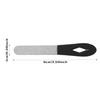 Double Sided Stainless Steel Nail File Sanding Nail Art Buffer Manicure Pedicure Tool, For Toenail& Foot Clean