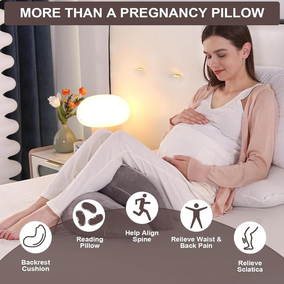Pregnancy Pillow for Pregnant Women Body and Back Belly Support Maternity Pillow