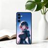 E-Ellen Joe Zenless Zone Zero Phone Case Black Silicone Soft For Samsung Galaxy A73,A72,A71,A70,A53,A52,A51