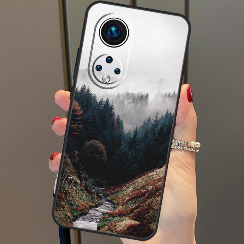Beautiful Nature Forest Tree For Huawei P30 Pro P20 P40 Nova 5T 9 P Smart Z 2021 Case Coque For Honor 8X 9X 10i 50 Lite