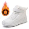 Winter Children Shoes Plush Waterproof Fabric Casual Non-Slip Boys Girls Shoes Rubber Sole Snow Boots Fashion Warm Outdoor Boots