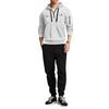 Men Multi Pocket Casual Zipper Pullover Hoodie Set