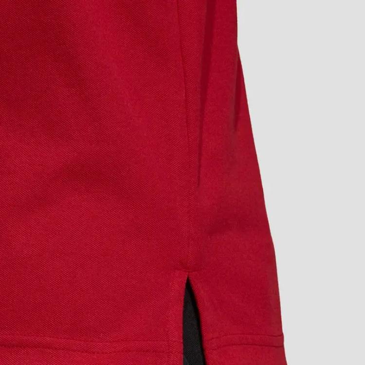 Adidas Arsenal Striped Comfortable Short Sleeve Polo Shirt Men Polo Shirts Red EH5618