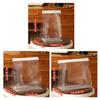 10pcs Toast Bakery Bag With Clear Window Bread Packaging Bags Curling Wire Sealing Avoid Oil Baking Takeaway Food Cake Package