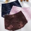 8 Color Plus Size Women Panties Sexy Lace Transparent Underwear Panty Seamless Mid-Waist Hip Raise Briefs Cotton Health Lingerie