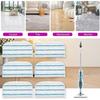Çok Fonksiyonlu Temizlik Mop Paspasları Buharlı Mop Paspası Mikrofiber Doku Mop Ekleri Çeşitli Zeminler ve Kullanıcılar İçin Uygundur