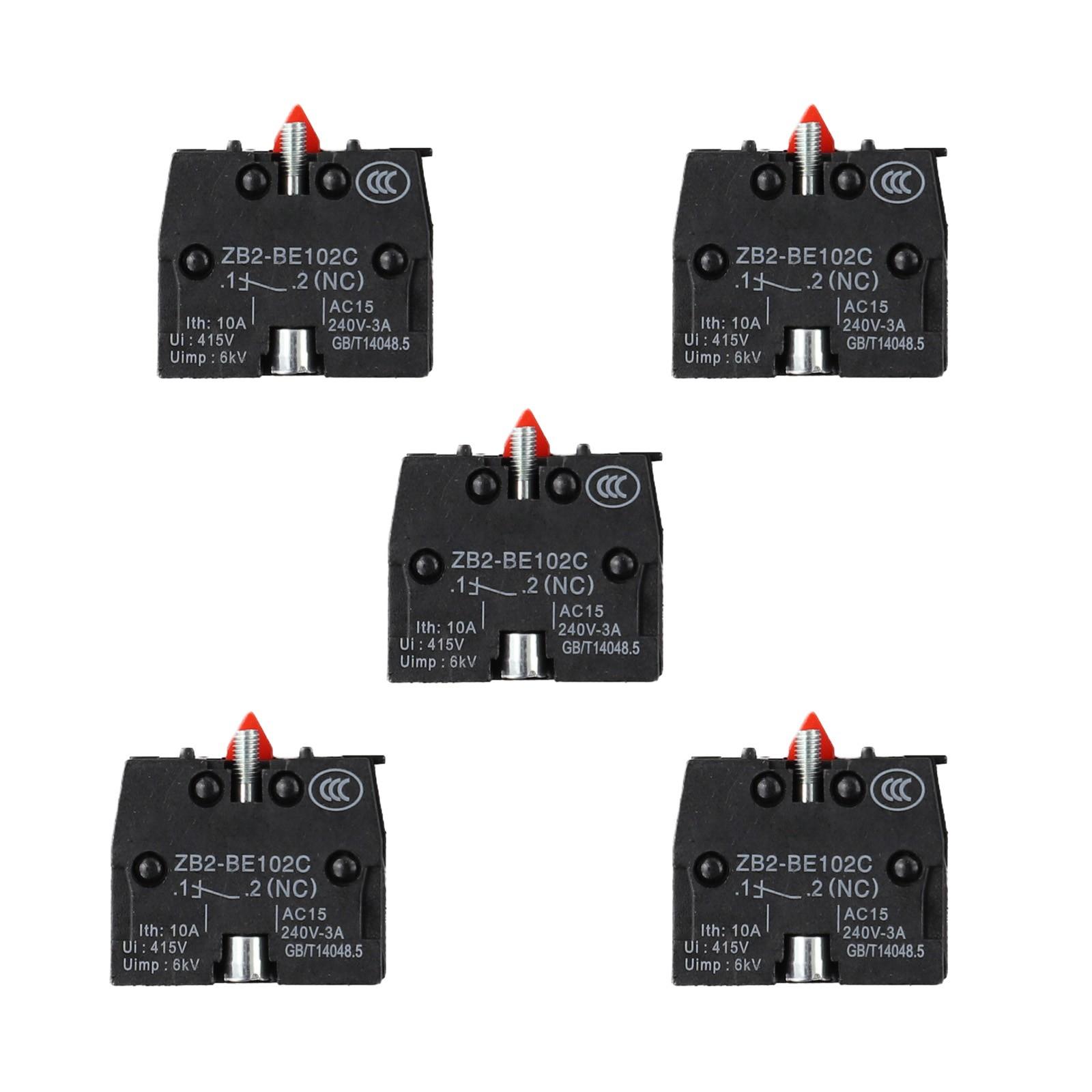 

Factory Joystick Switch Push Botton Switch Black NO ZB2-BE101C