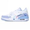 Legacy 312 Abrasion Resistant Slip Resistant Low Top Vintage Basketball Shoes Women's White Blue FQ7827-104(Team181-)