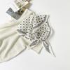Leopard Print Silk Scarf Cotton Silk Scarf Triangle Scarf With Shirt Tie Neck Scarf High-End Shawl Triangle Scarf Belt Women
