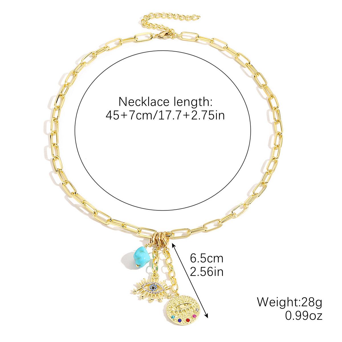 

Восьмиугольная звезда кулон колье толстая цепь ожерелье для женщин аксессуар