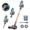 Fieety V7 Cordless Vacuum Cleaner, 45kPa Strong Suction, 60min Runtime, 7-Layer Filtration, LED Touch Screen, for Carpets & Hard Floors - EU Plug