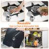 4/8pc Stove Protector Cover Liner Gas Stove Protector Gas Stove Stovetop Burner Protector Kitchen Accessories Mat Cooker Cover