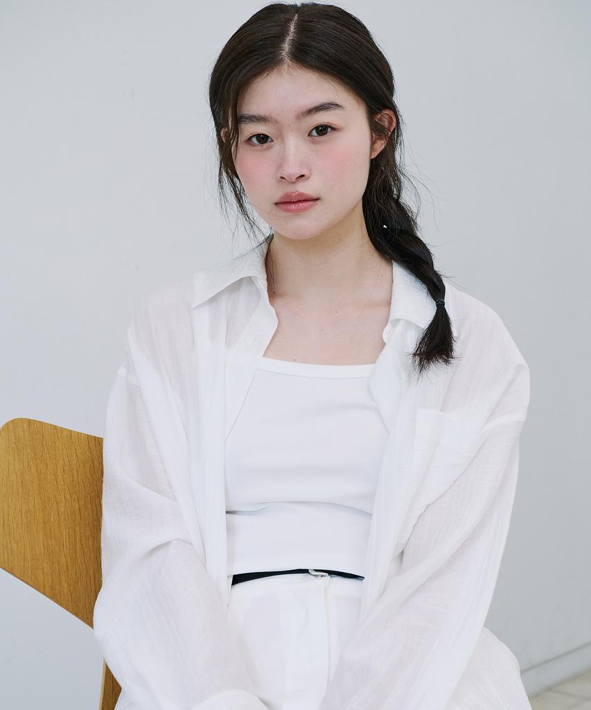 YUPPE Soft Over Shirt_White