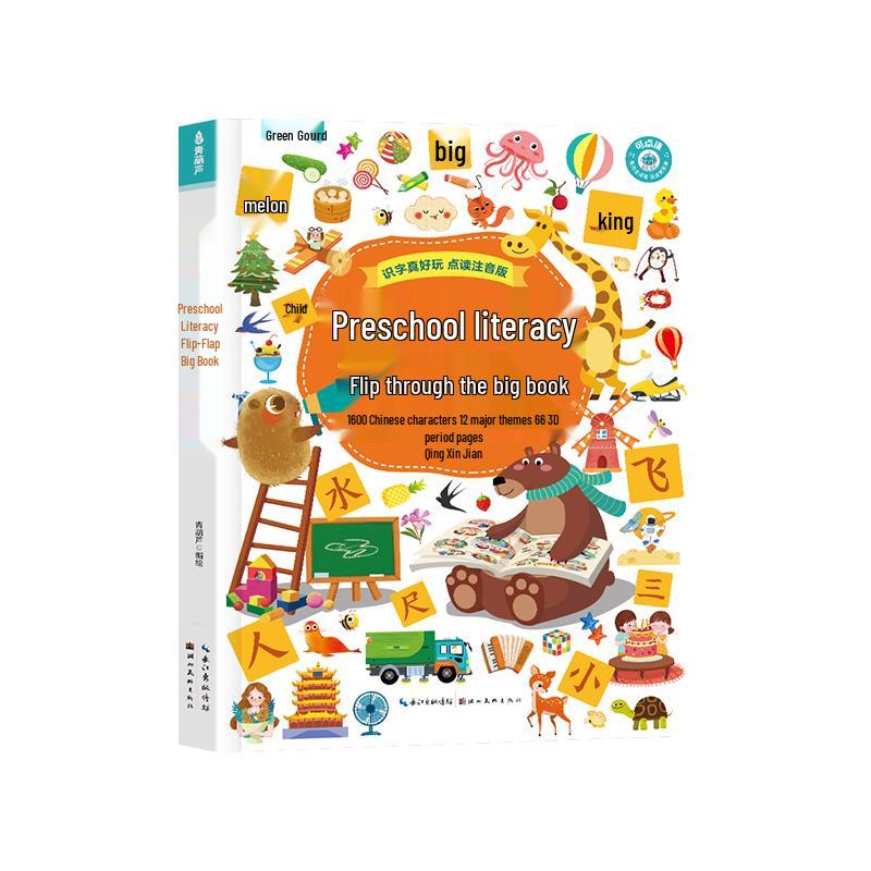 Interactive Preschool Literacy Flip Book