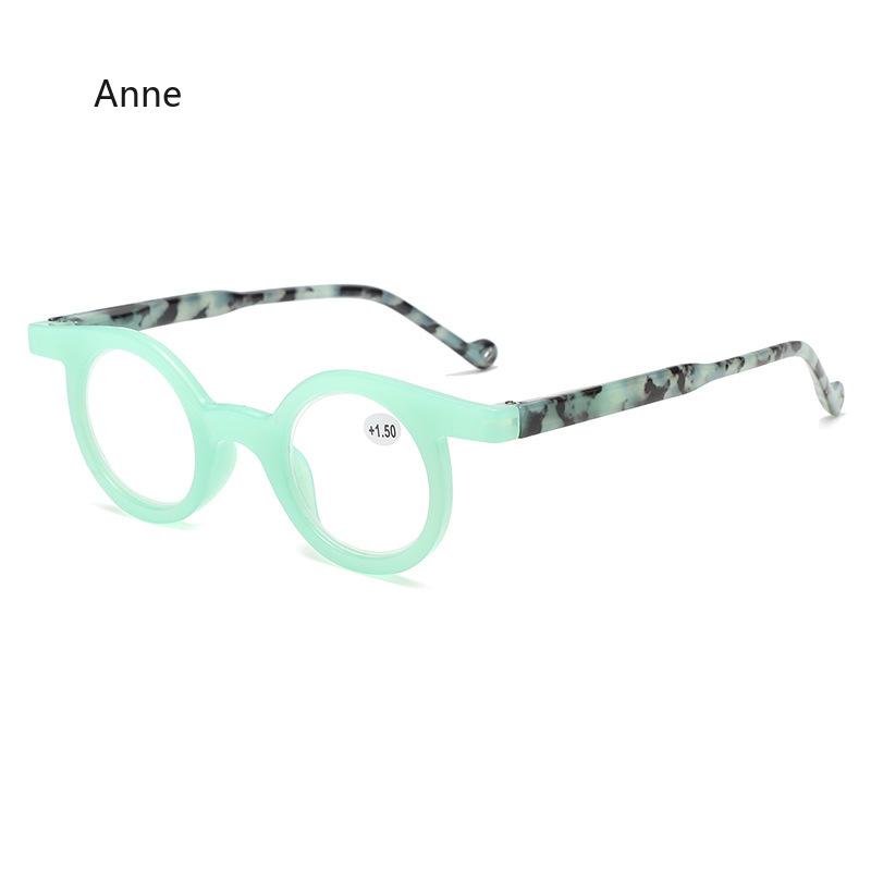 Vintage Round Frame Reading Glasses Women Anti Blue Light Farsighted Eyewear Men Presbyopia Glasses Optical Prescription Eyewear
