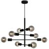 Ceiling lamp chandelier hanging living room kitchen black room loft modern