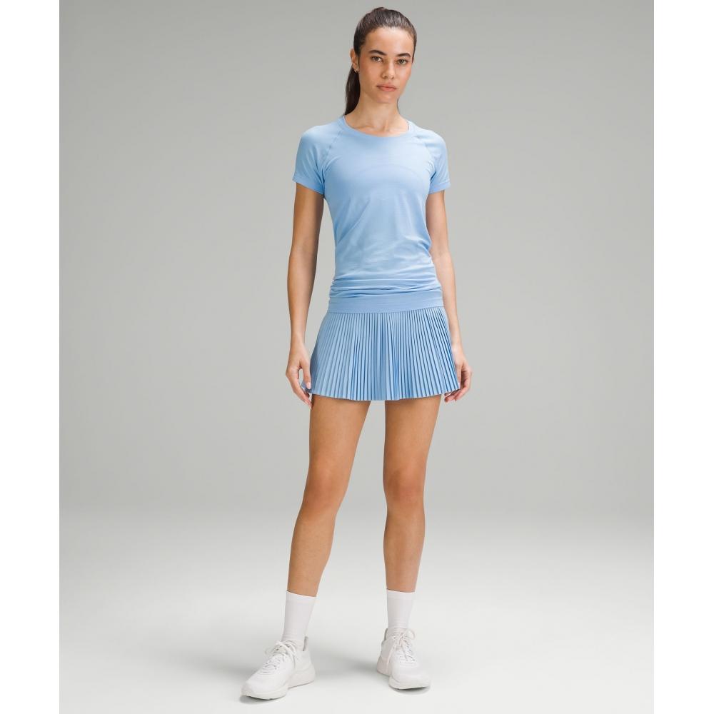 Lululemon Swiftly Tech Short Sleeve Shirt 2.0  Hip Length Sinatra Blue Sinatra Blue