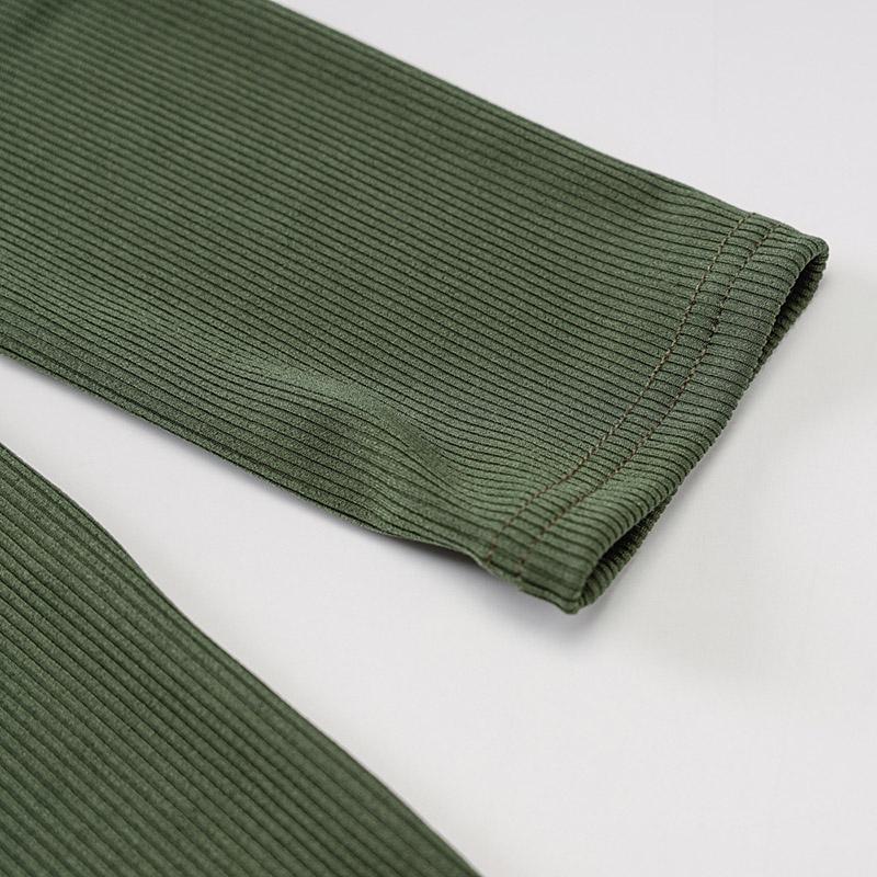 Sommer Basic Solid Overall für Frauen Crop Skinny Shorts Langarm Bodysuit