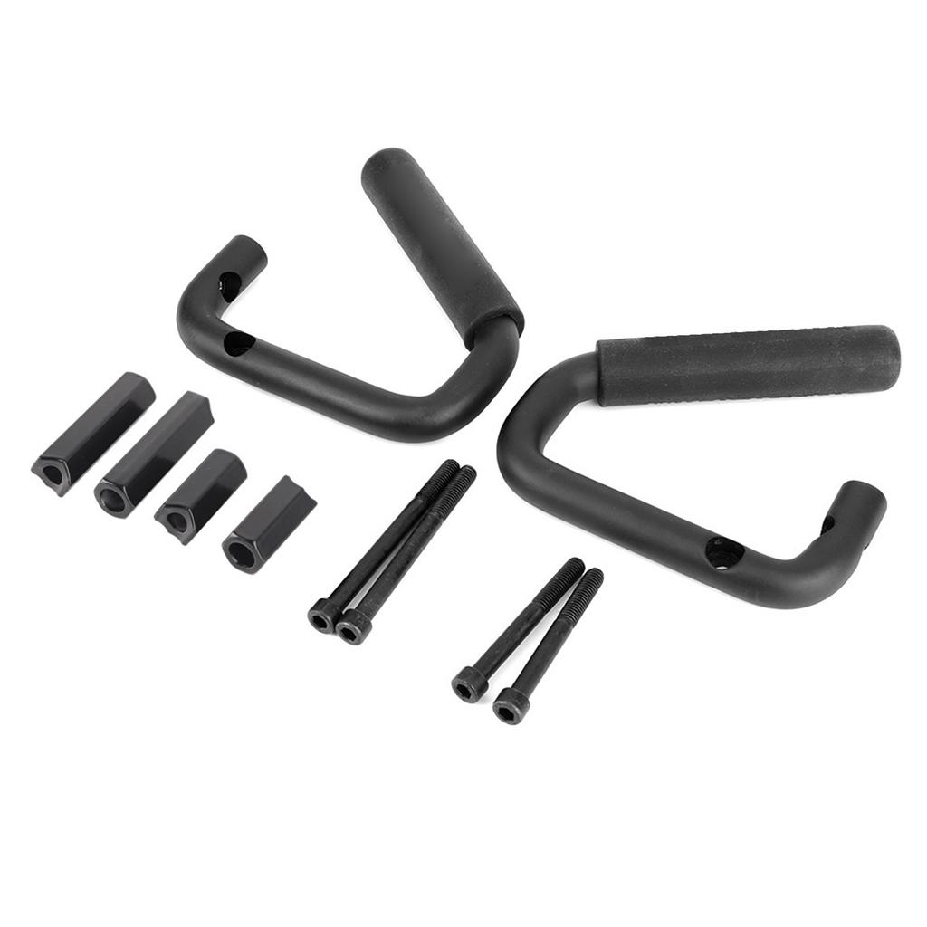 Aluminium Alloy Car Front Grab Handle Accessory Fit for Wrangler JK 2 4 Door 2007‑2019