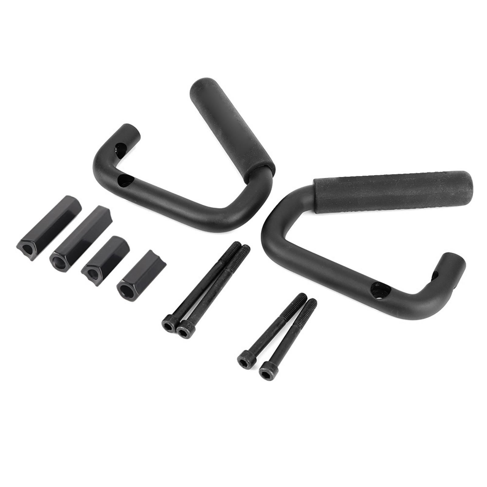 

Aluminium Alloy Car Front Grab Handle Accessory Fit for Wrangler JK 2 4 Door 2007‑2019