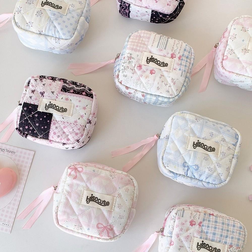 Large Capacity Cosmetic Bag Multipurpose Small Item Bag Creative Sanitary Pads Bag