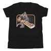 Pilgrim Ice Hockey Goalie Thanksgiving Day Costume Novelty Youth T-Shirt