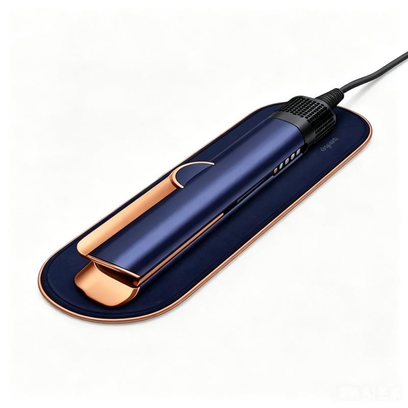 Dyson Airflow Wet Dry Hair Straightener 3 Temp Modes 1600W Flat Iron with Heat Resistant Storage Mat