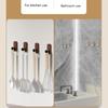 Sturdy Wood Adhesive Wall Hook Easy Mounting For Kitchen Bathroom Storage Organizers
