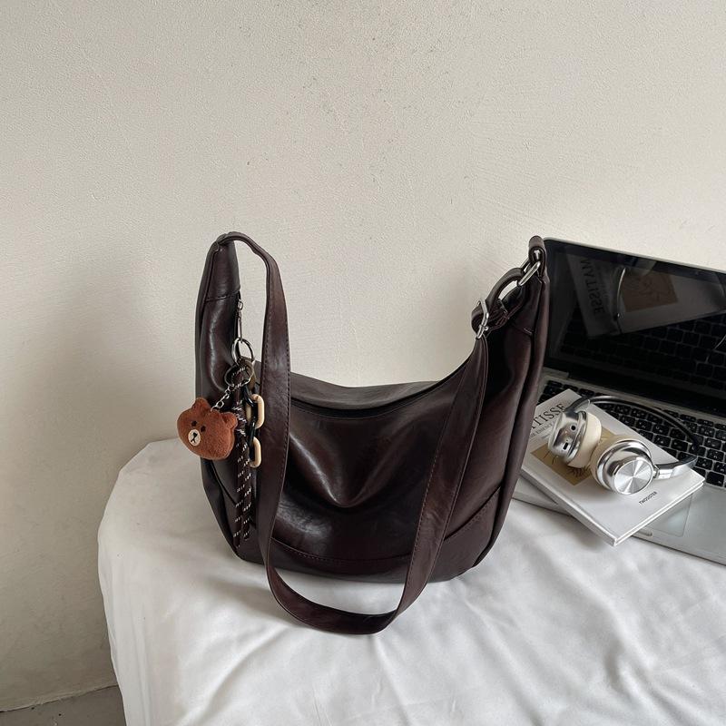 Bag Women's Crossbody Bag Autumn Large Capacity Niche High Value Retro Shoulder Dumpling Bag Women