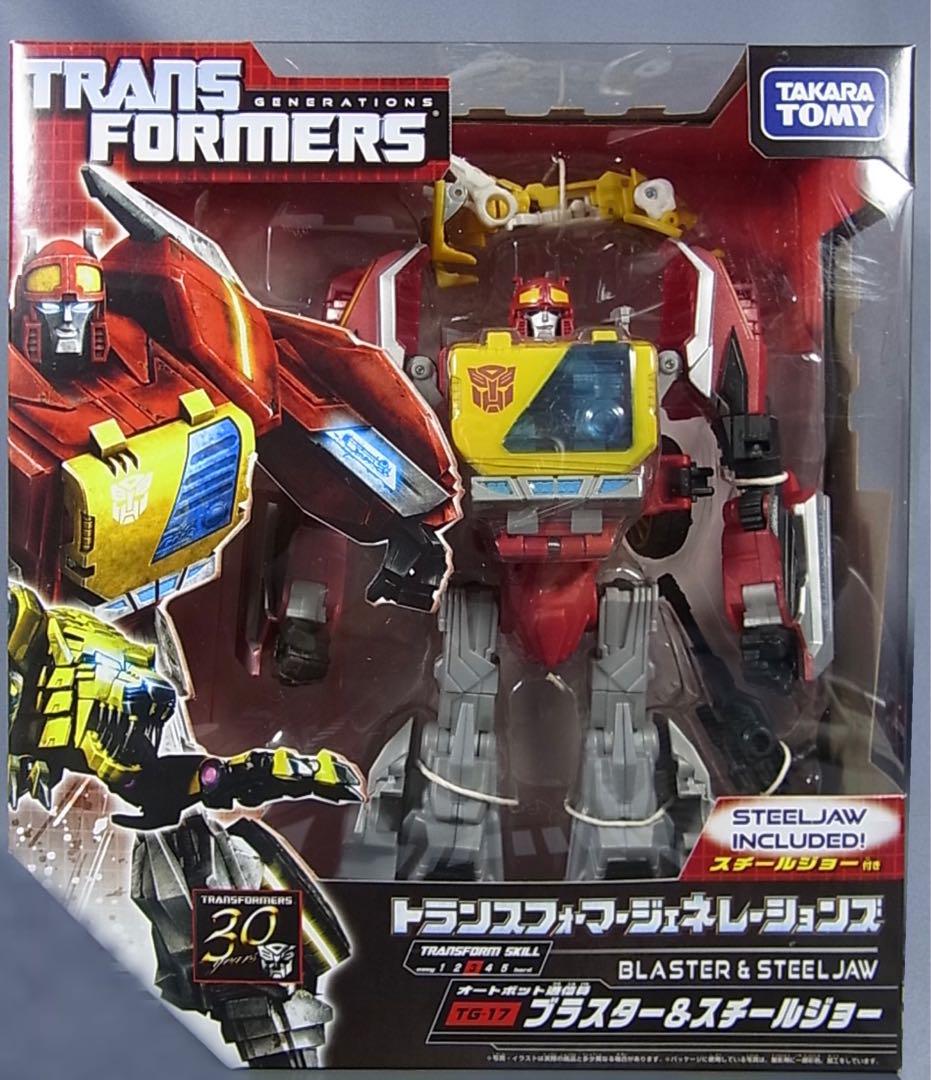 

[USED] Blaster & Steeljaw Transformers Generations