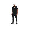 Under Armour Trainings-T-Shirt mit Cartoon-Print, locker, bequem, Rundhalsausschnitt, kurzärmelig, Herren-Tops, Schwarz 1366449-001
