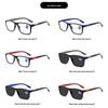 Anti-blue Light Photochromic Reading Glasses for Seniors - Stylish Unisex PC Frame