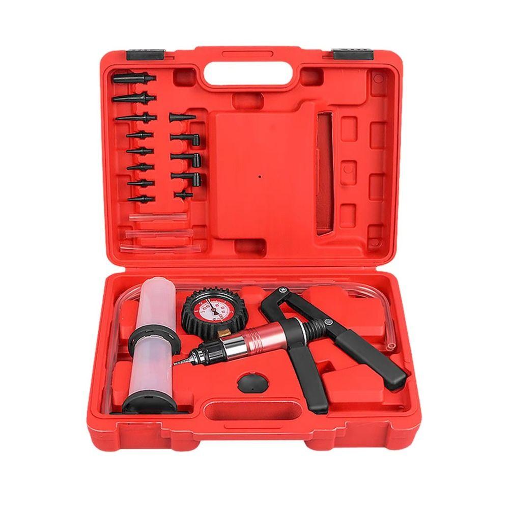 Hand Held Pressure Pump Tester Manual Operation Brake Fluid Bleeder  Vehicle Service