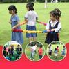 Elastische Seilschlaufe Outdoor Teamkollaboration Sportspielzeug-Sets Trainingsausrüstung Südost Nordwest Laufen Kinderspiele
