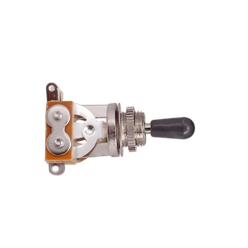 Black Tip 3 Way Switch Pickup Electric Guitar Selector Toggle