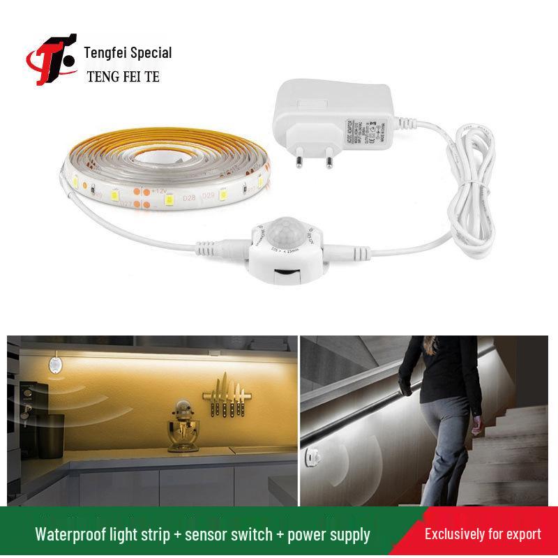 Smart Infrared LED Under-Bed & Cabinet Strip Light Sensor