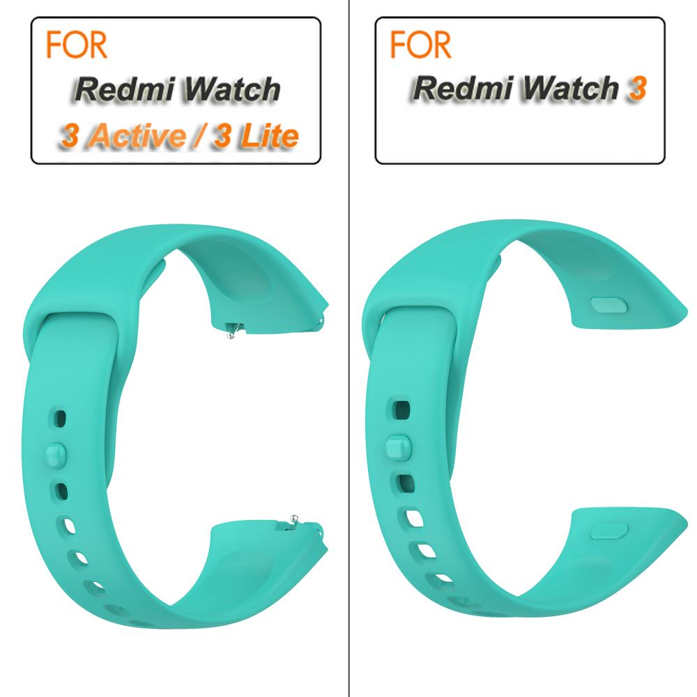 Pulseira de substituição para relógio Xiaomi Redmi Watch 3 Pulseiras de relógio Pulseira para Redmi Watch 3 Pulseira ativa/lite Correa