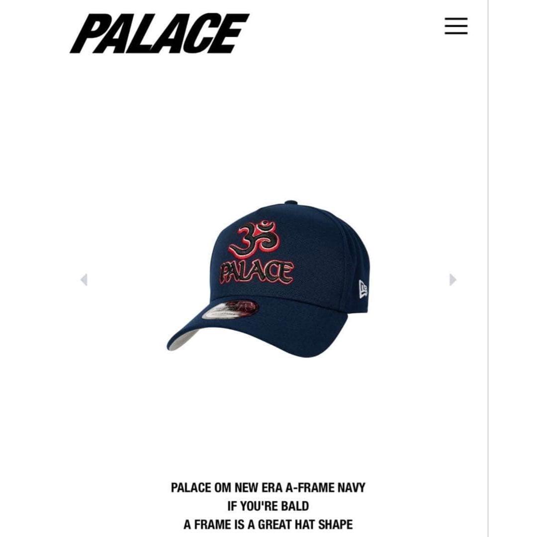 Used PALACE NEW ERA 9FORTY NAVY