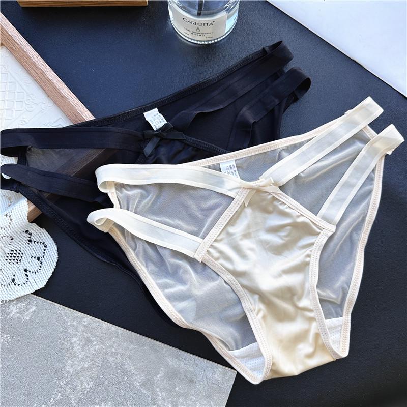 Clearance Ice Silk Lace Low-Rise Women's Panties