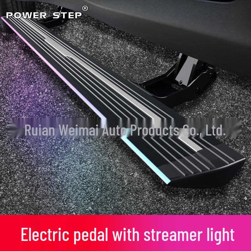 Electric Retractable Side Pedals with Lights for Range Rover Velar Modification