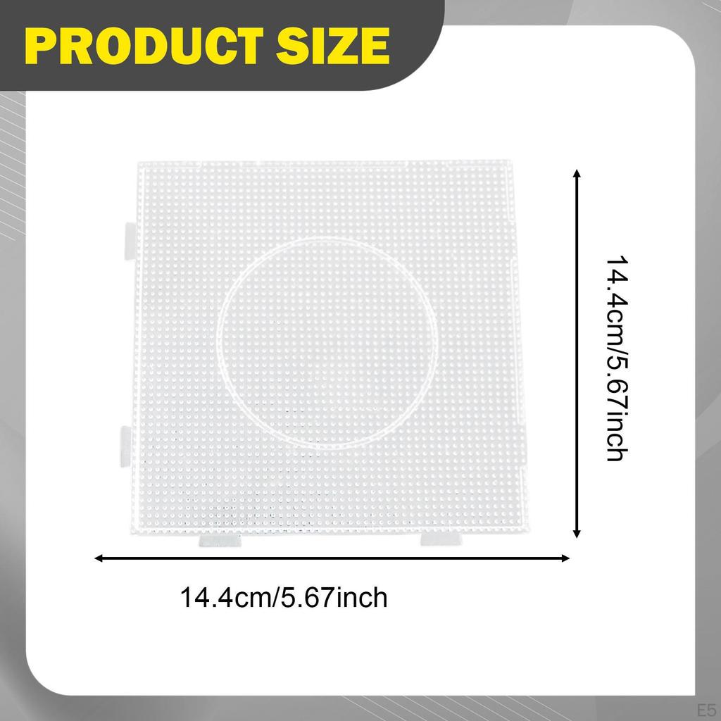 Beads Pegboards Boards Practical,Crafting Projects Sturdy High Temperature Resistant