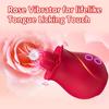 Rose Tongue Licking Vibrator Double Tongue Licking Nipple G-spot Stimulator Blowjob Clitoris Vaginal Massager Sex Toys For Women