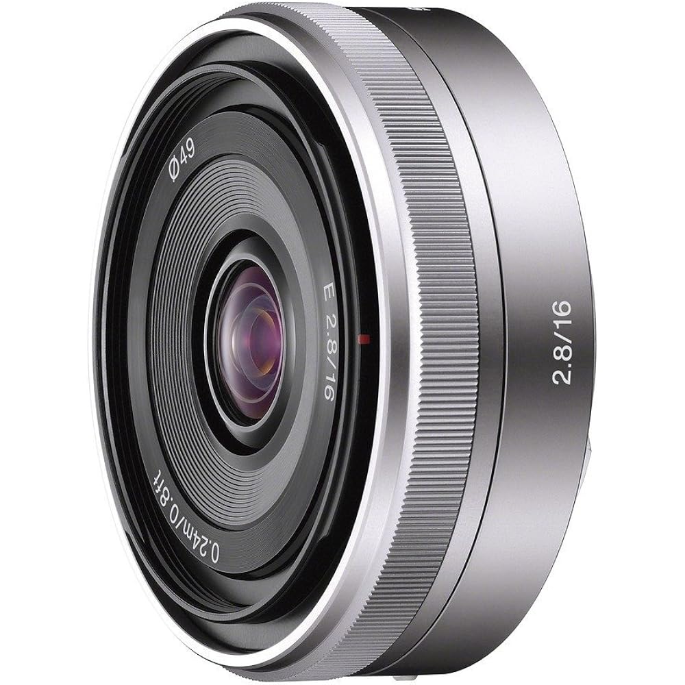 

SONY Single Focus Lens E 16mm F2.8 Sony E Mount for APS-C SEL16F28
