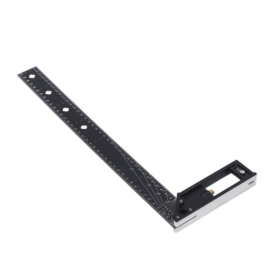 Mehrwinkel-Messlineal 40cm 16in 45 90 Grad Kombinations-Winkelmesser Professionelles Holzbearbeitungs-Anreißlineal